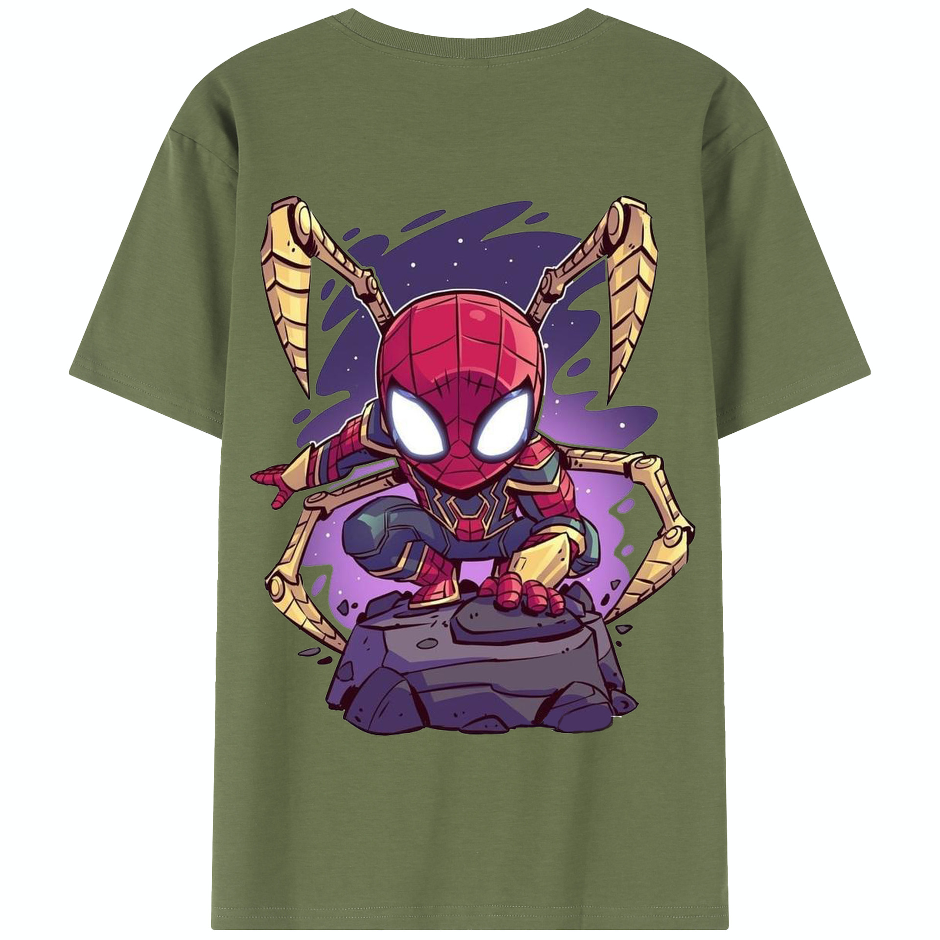 （画像用） アベンジャーズ The Avengers 綿100％半袖Tシャツ（背面プリント）